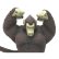 画像3: 大猿ゴクウ　巨大フィギュア　蓄光版 (3)